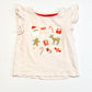 Christmas flutter tee - Size 1