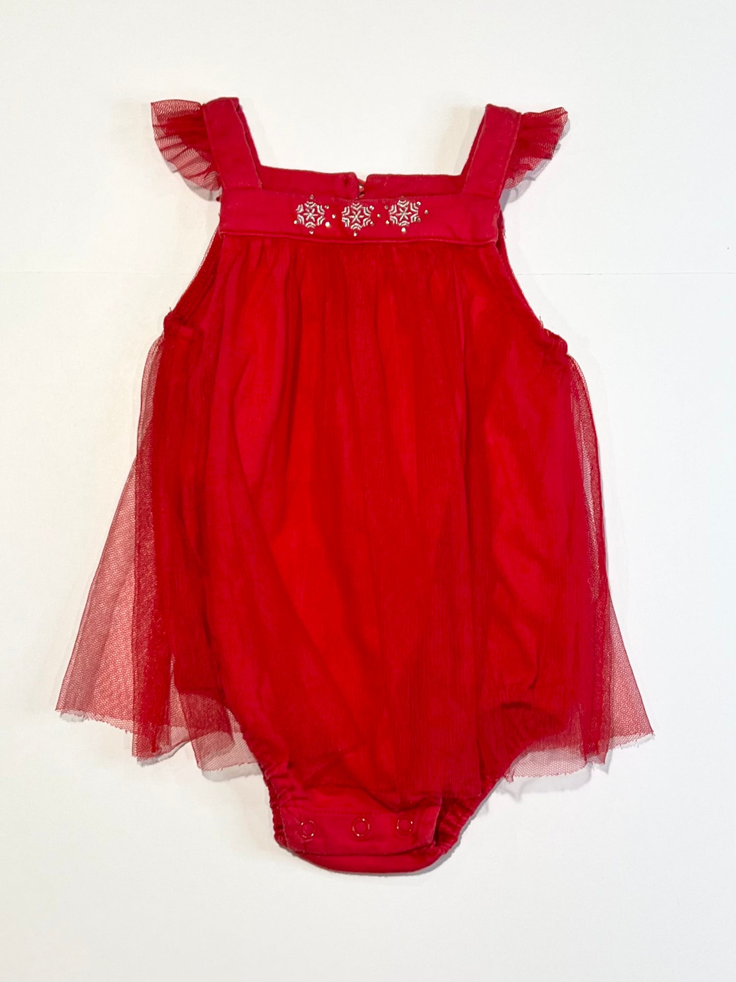 Christmas tulle bodysuit - Size 1