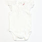 White flutter bodysuit - Size 000