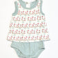 Ribbed mushrooms bodysuit - Size 000