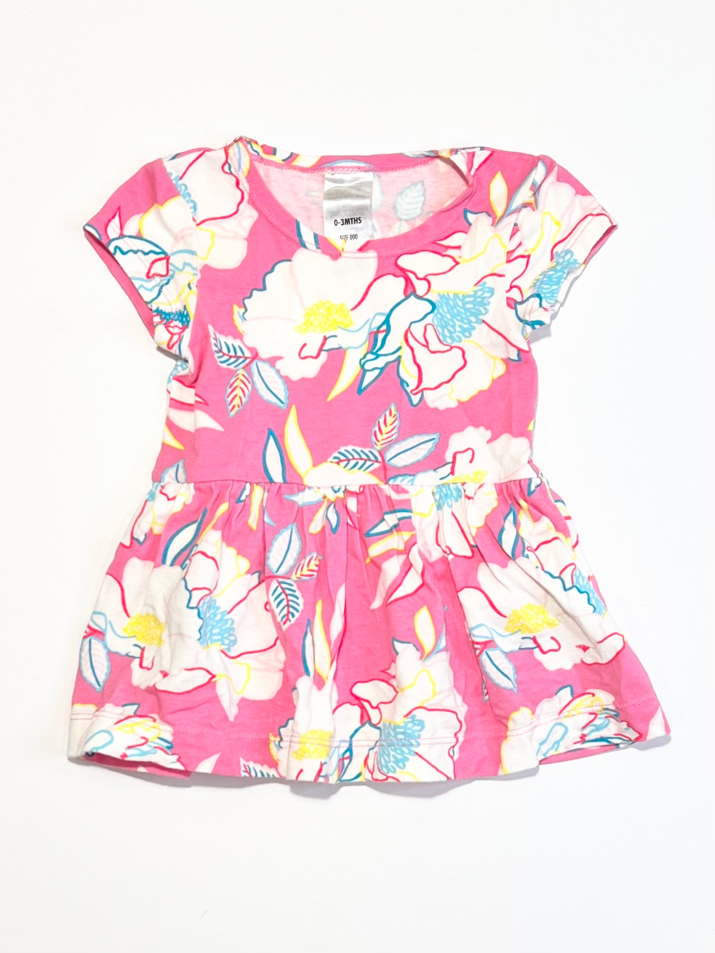 Floral jersey dress - Size 000