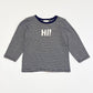 Striped Hi! top - Size 00