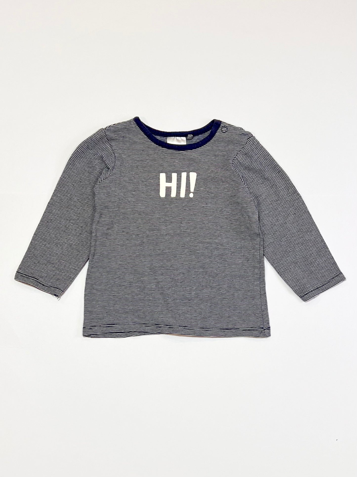 Striped Hi! top - Size 00