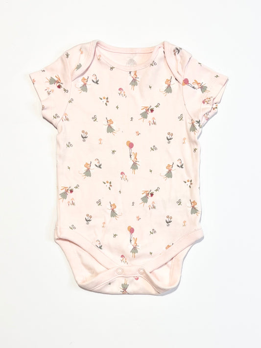Bunnies and mice bodysuit - Size 000
