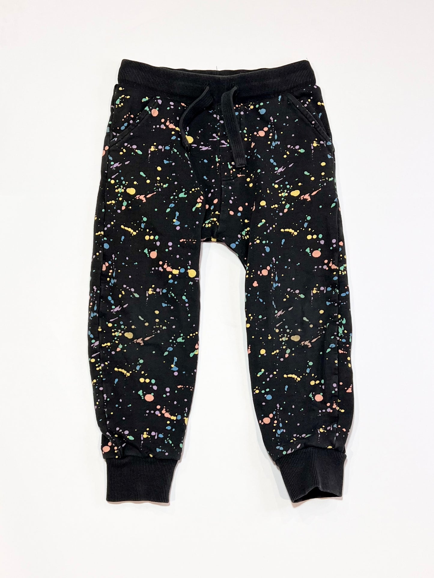 Paint splat trackies - Size 4-5