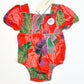 Tropical woven romper brand new - Size 000