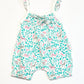 Ribbed animals romper - Size 000