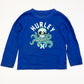 Blue octopus top - Size 4
