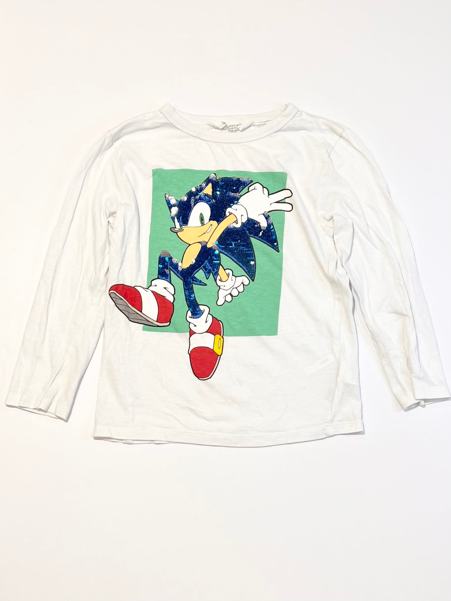 Sequined Sonic top - Size 4-6