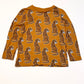 Brown tigers top - Size 4