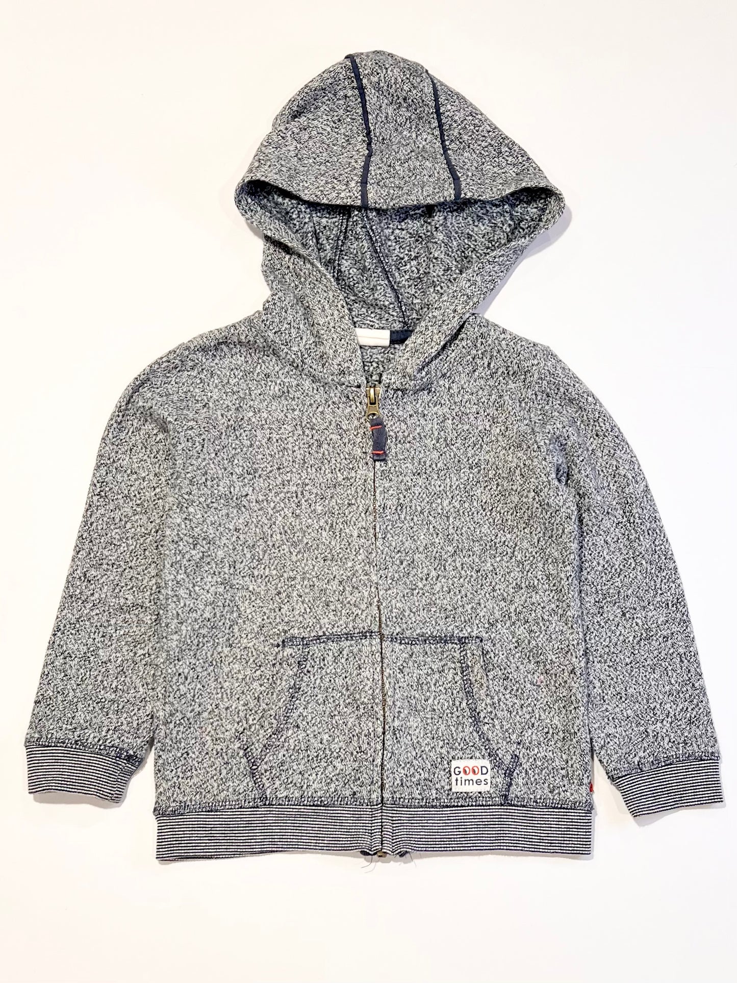 Navy zip hoodie - Size 4