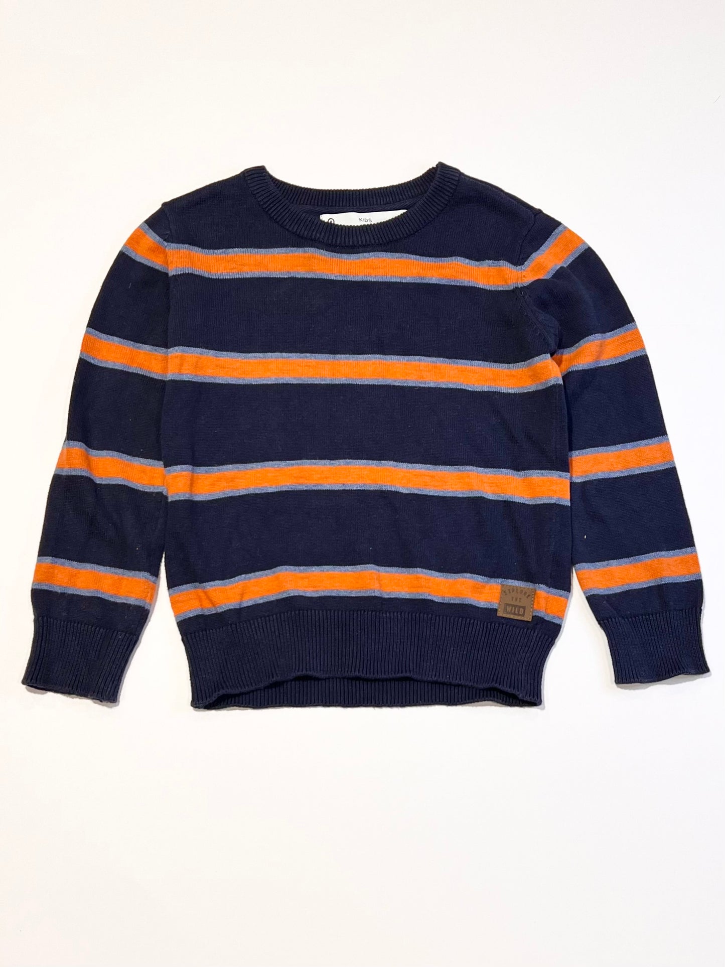 Striped knit jumper - Size 4