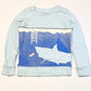 Shark in the pool sweater - Size 4-5