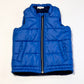 Blue puffer vest - Size 4-5