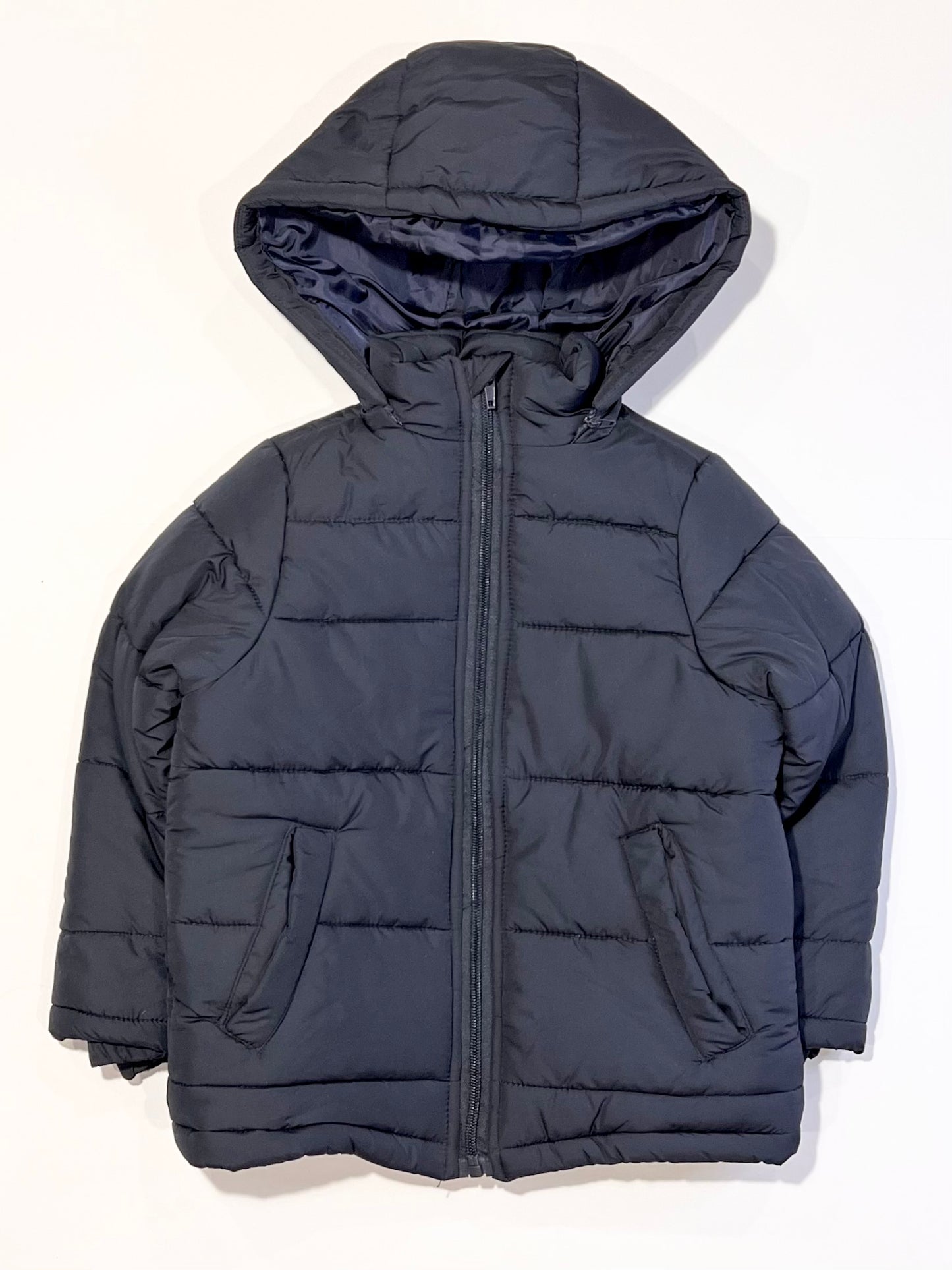 Navy puffer jacket - Size 4