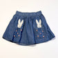 Chambray bunny skirt - Size 4