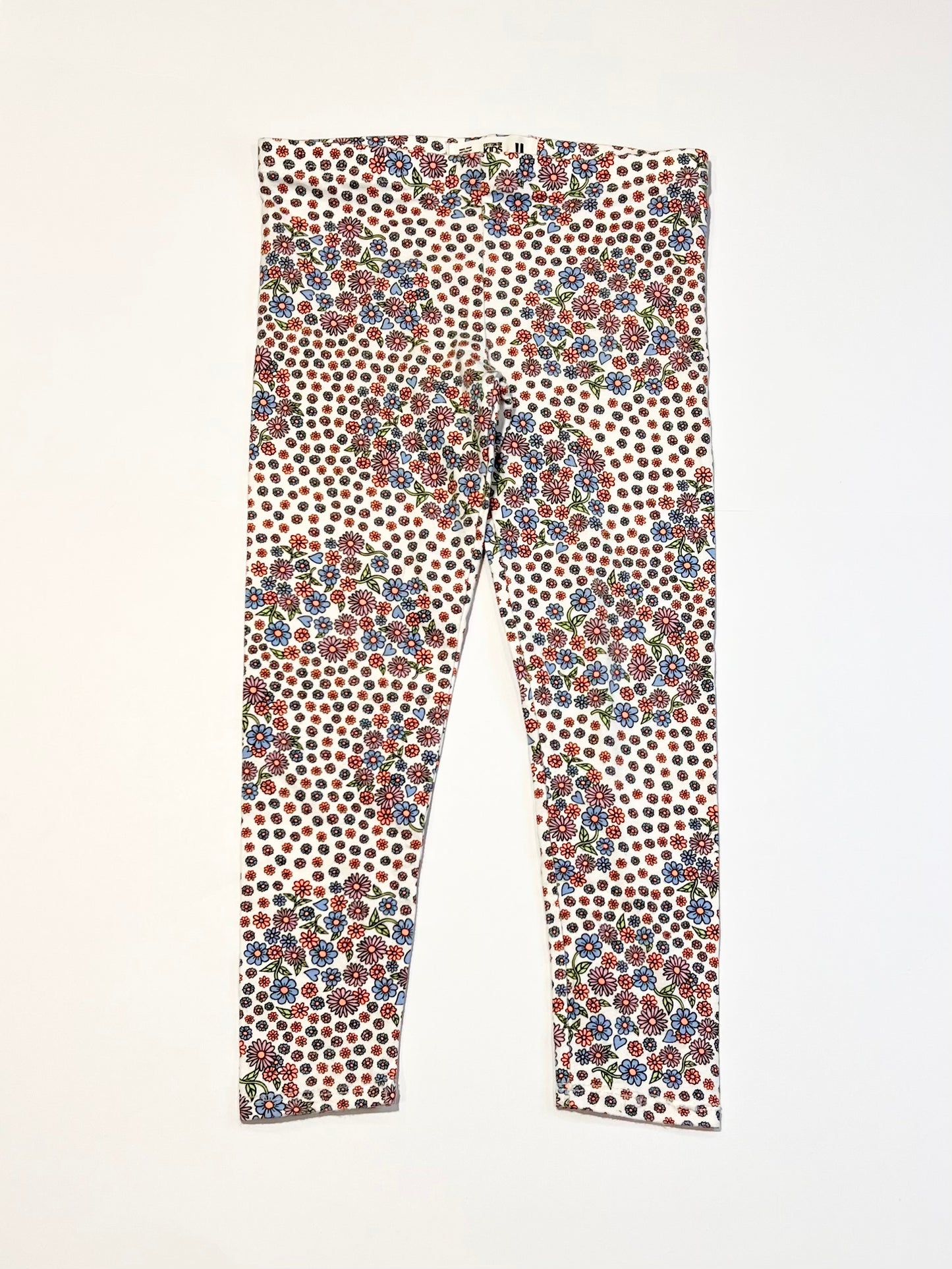 Floral leggings - Size 4