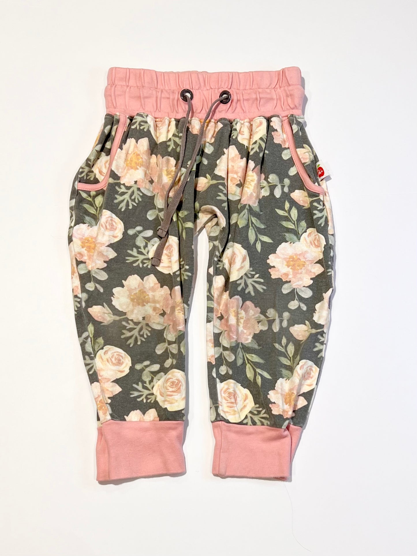 Floral trackies - Size 4