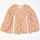 Floral cotton top - Size 4