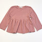 Dusty pink ribbed top - Size 4