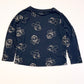 Navy Minnie and Mickey top - Size 4