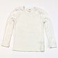 White ribbed top - Size 4