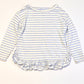 Striped ruffle top - Size 4