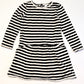 Striped jersey dress - Size 4