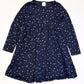 Navy stars jersey dress - Size 4