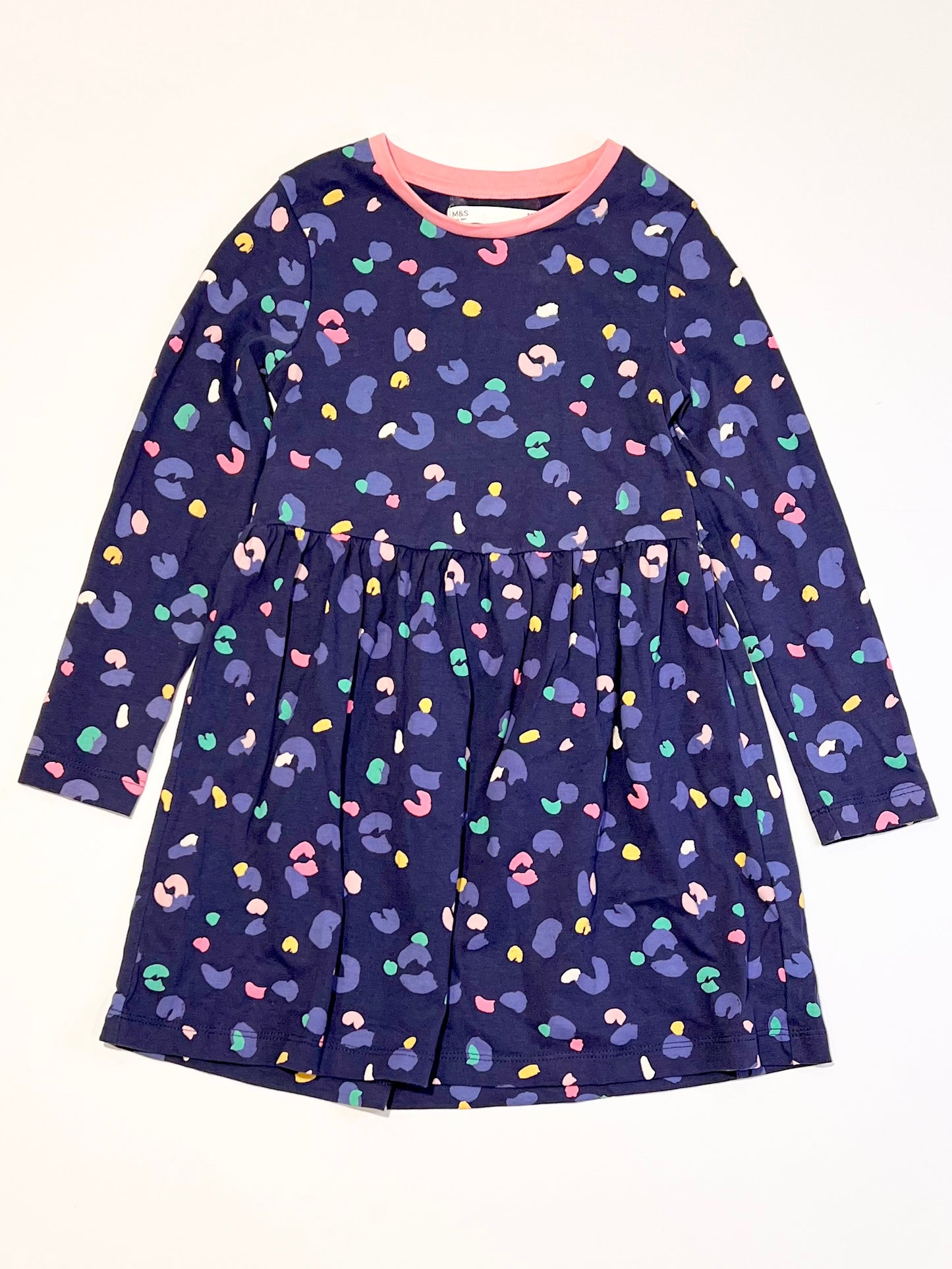 Animal print jersey dress - Size 4