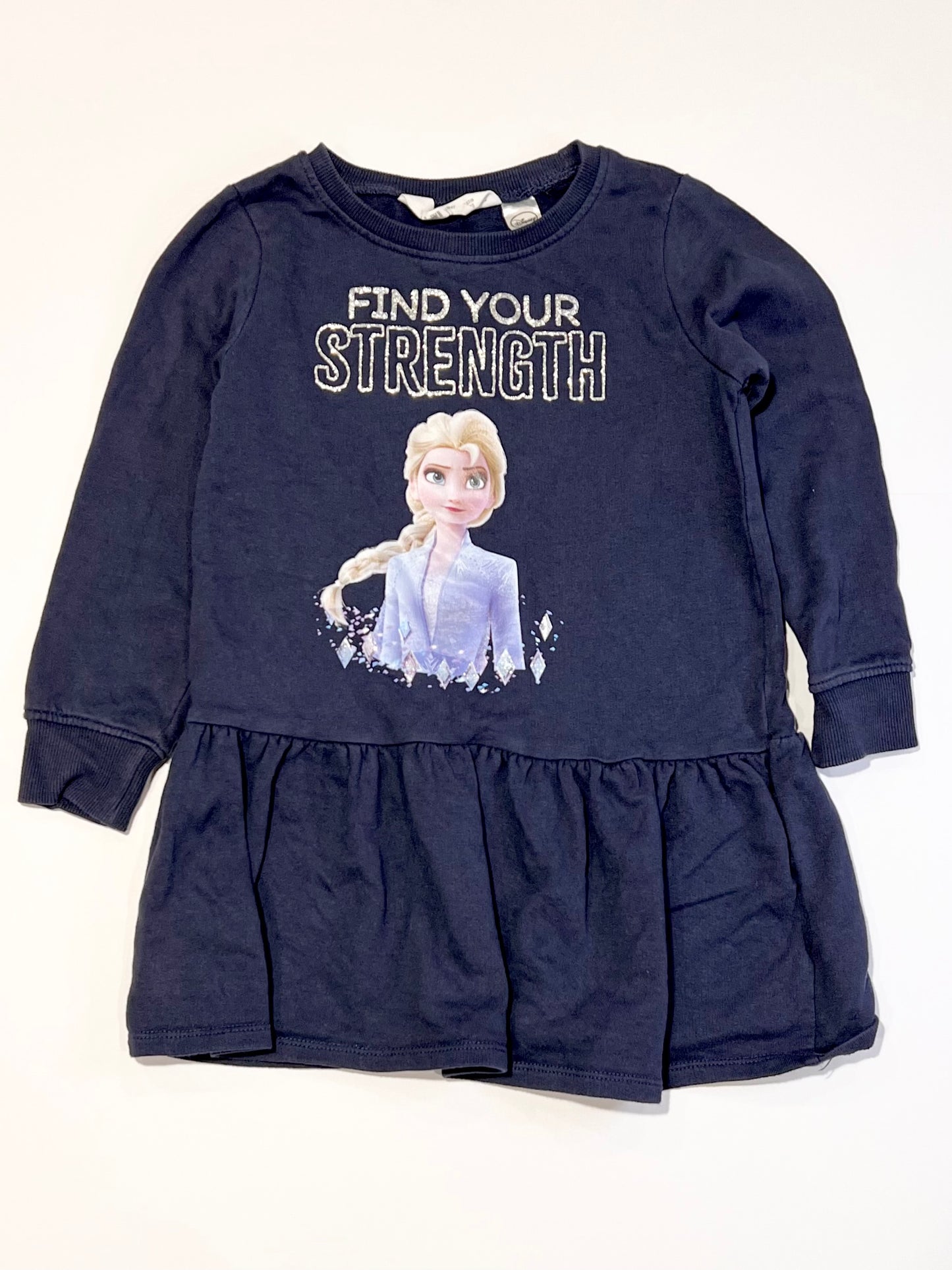 Fleece Frozen dress - Size 4-6