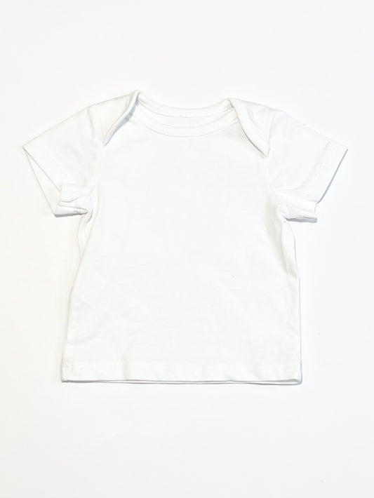 White tee - Size 0000