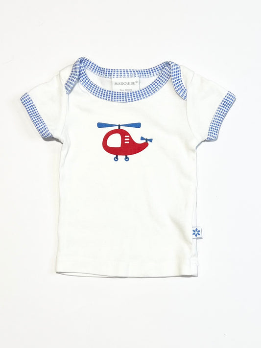 Ribbed helicopter tee - Size 0000