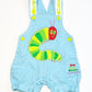 Hungry Caterpillar shortalls - Size 0000