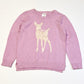 Deer knit jumper - Size 4