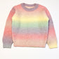 Rainbow knit jumper - Size 4