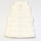 White puffer vest - Size 4