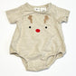 Christmas reindeer bubblesuit - Size 0000