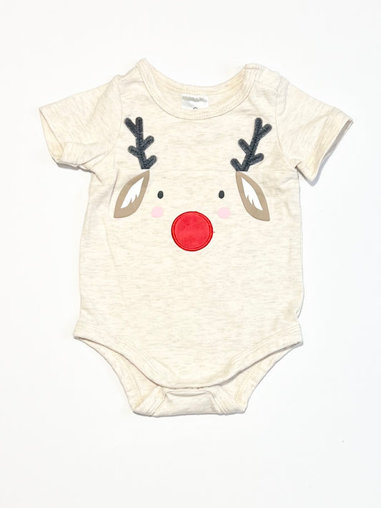 Christmas reindeer bodysuit - Size 0000