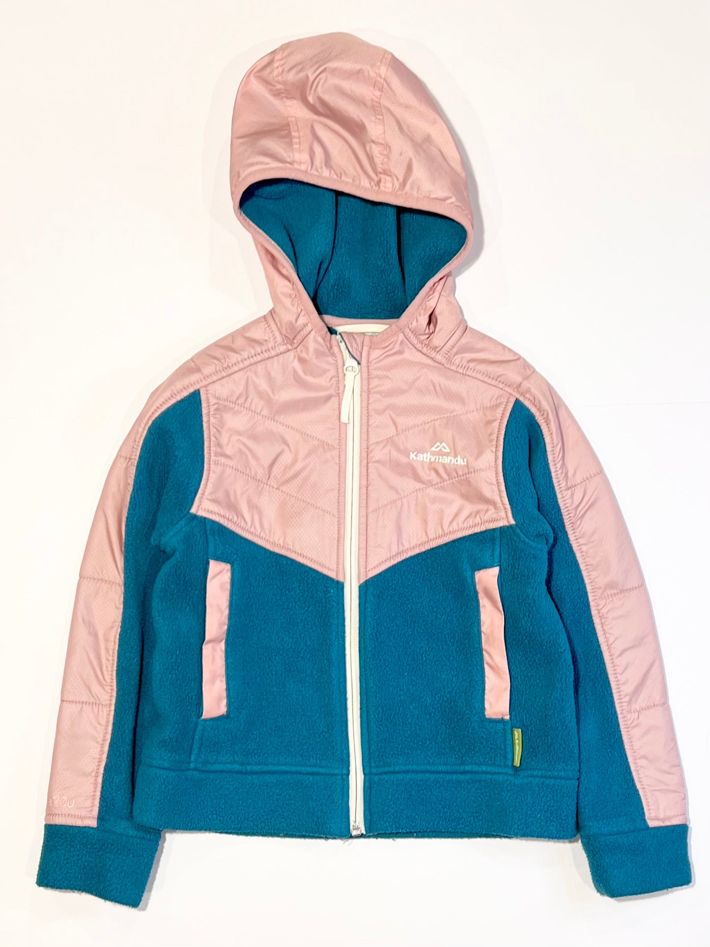 Hooded fleece jacket - Size 4