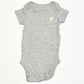 Grey ribbed bodysuit - Size 0000