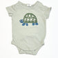 Green turtle bodysuit - Size 0000