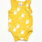 Yellow bunny bodysuit - Size 0000