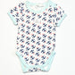 Ribbed anchors bodysuit - Size 0000