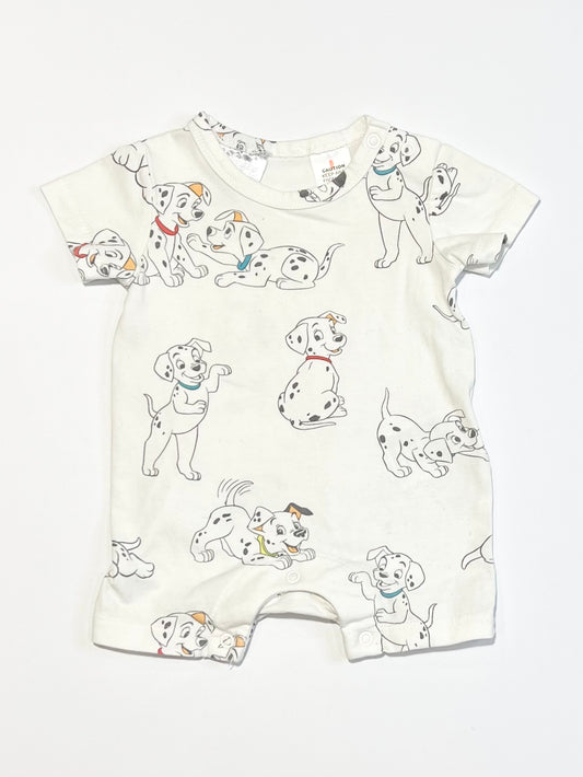 101 Dalmations romper - Size 0000
