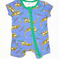 Cheetahs zip romper - Size 0000