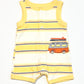 Striped Kombi romper - Size 0000