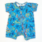 Dinos zip romper - Size 0000