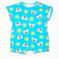 Blue koalas romper - Size 0000