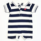Striped polo romper - Size 0000